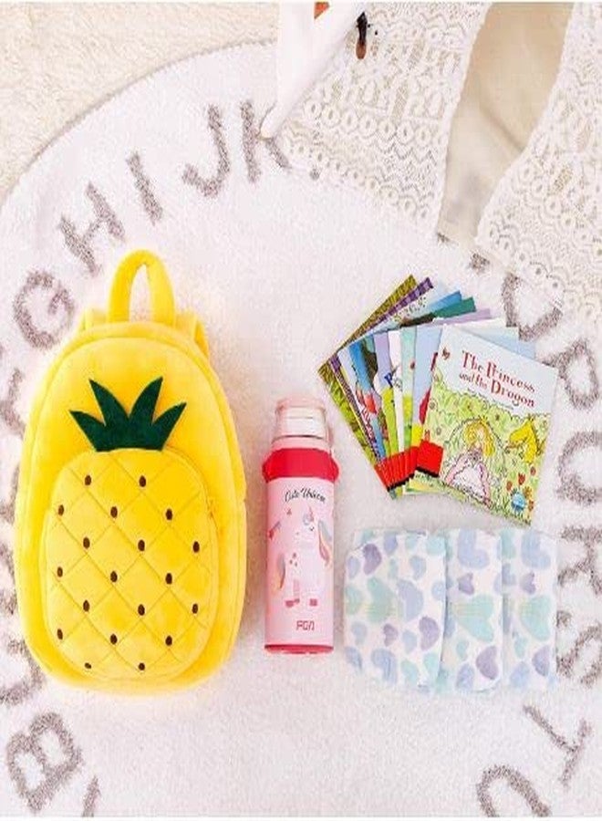 Delicado Toddler Preschool Kids Backpack for School/Nursery/Picnic/Travelling Bag for Baby Girl Boy Age 1-6 Years (14 * 12 inches) (Multicolour)â€¦ (Pineapple) - Image 5